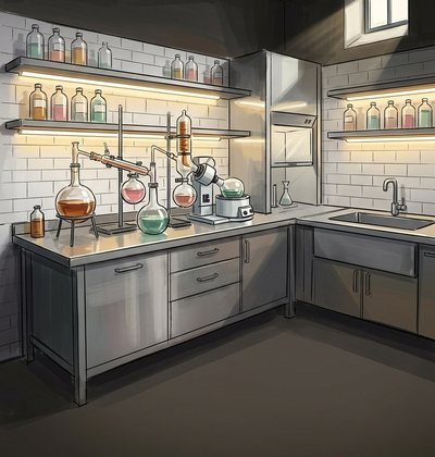 Location card: Lab